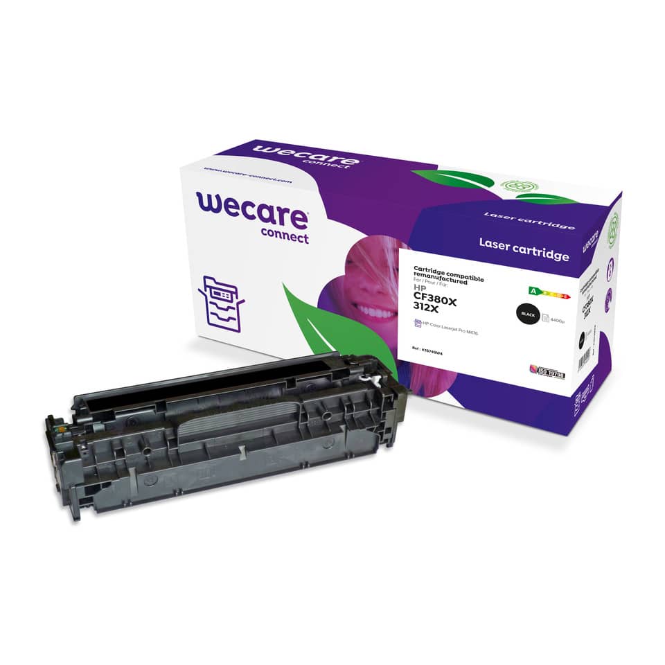 Toner alta resa WECARE compatibile con HP CF380X - nero K15749W4