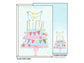 Biglietti augurali Kartos "Buon Compleanno" torta con festoni 11,7x17 cm 07312302A