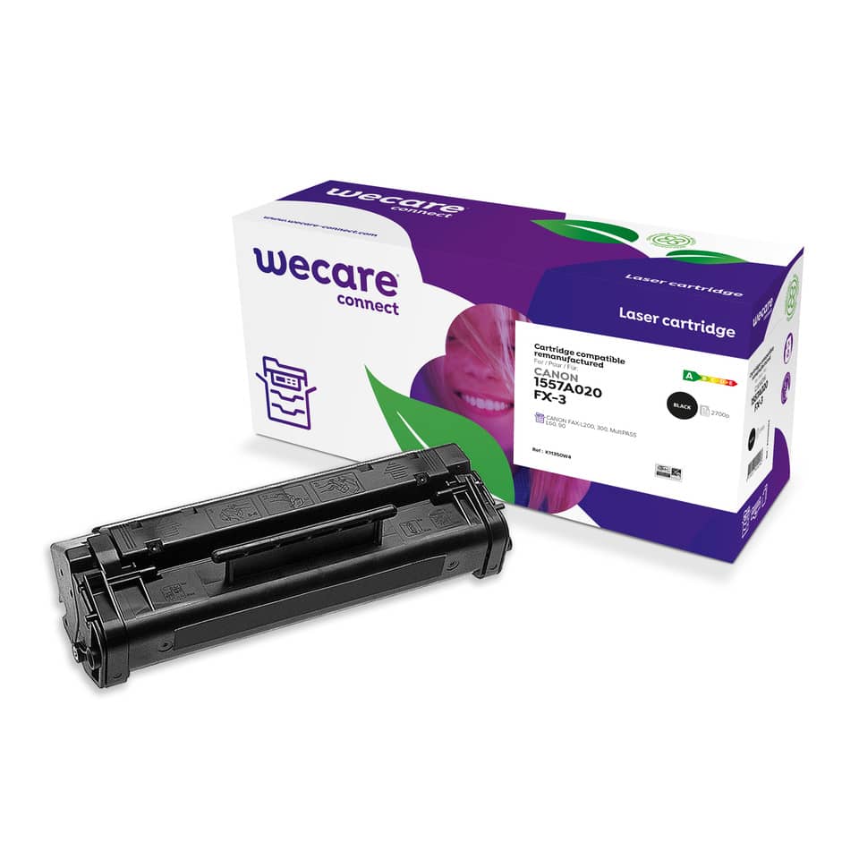 Toner Q-Connect compatibile con Canon 1557A003 - nero K11350W4