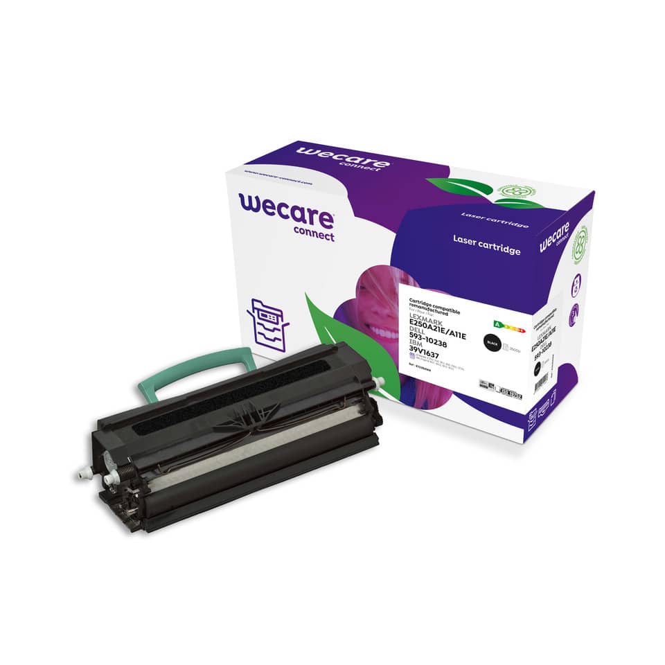 Toner WECARE compatibile con Lexmark E250A11E - K12354W4