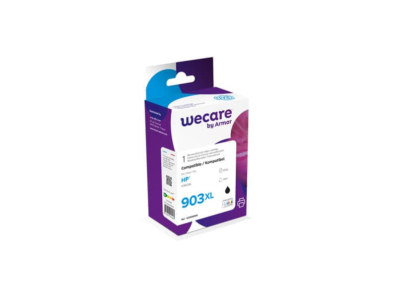 Cartuccia inkjet alta capacità WECARE compatibile con HP T6M15AE - nero K20649W4