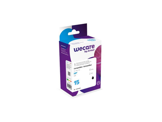 Cartuccia inkjet alta capacità WECARE compatibile con HP C6615DE - nero K20105W4