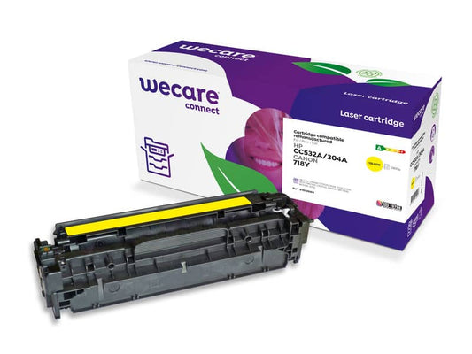 Toner WECARE compatibile con HP CC532A - giallo K15135W4