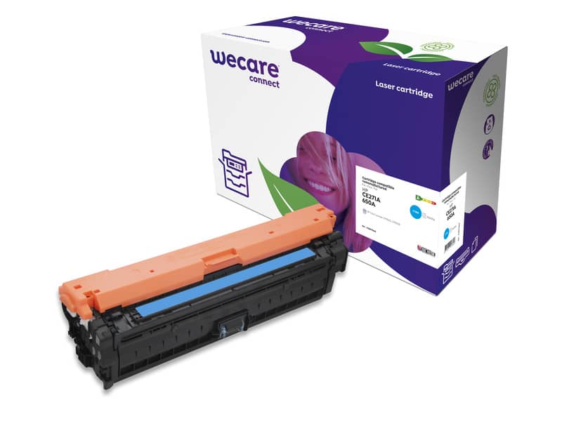 Toner WECARE compatibile con HP CE271A - ciano K15575W4