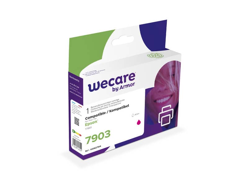 Cartuccia inkjet alta capacità WECARE compatibile con Epson C13T79034010 - magenta K20627W4