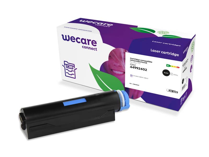 Toner WECARE compatibile con Oki 44992402 - nero K18016W4