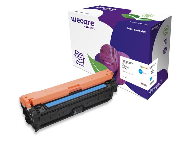 Toner WECARE compatibile con HP CE341A - ciano K15837W4