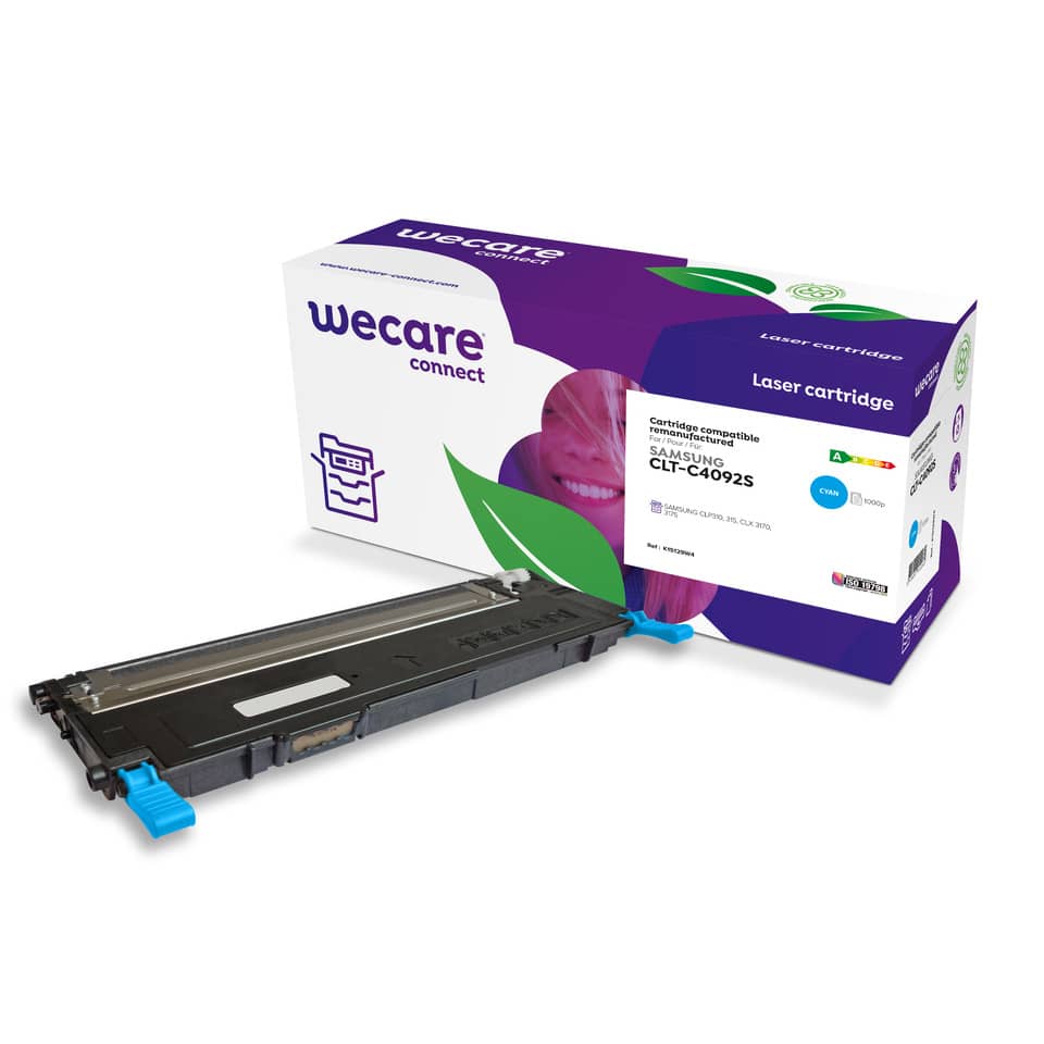 Toner WECARE compatibile con Samsung SU005A - ciano K15129W4