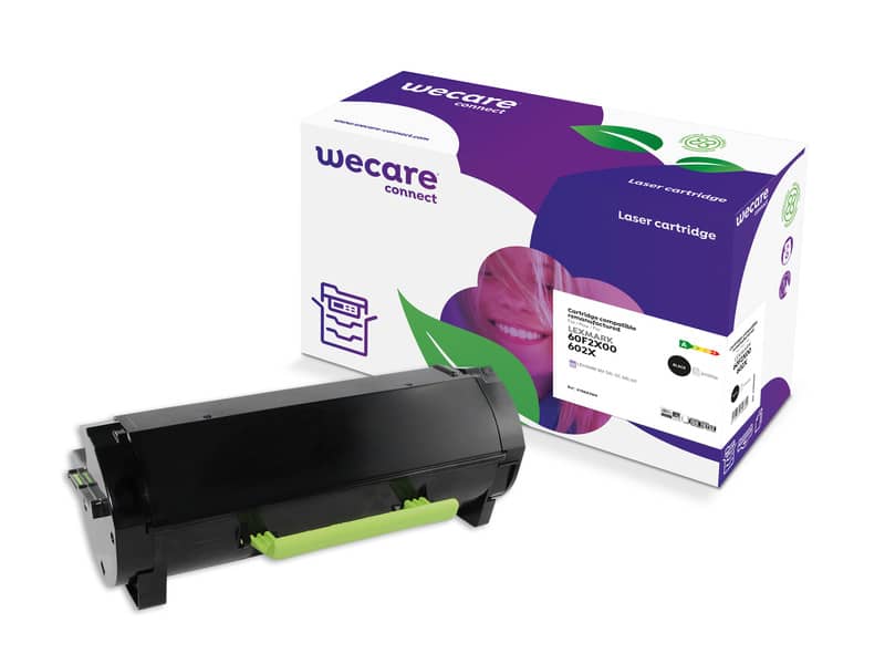Toner alta resa WECARE compatibile con Lexmark 60F2X00 - K15642W4