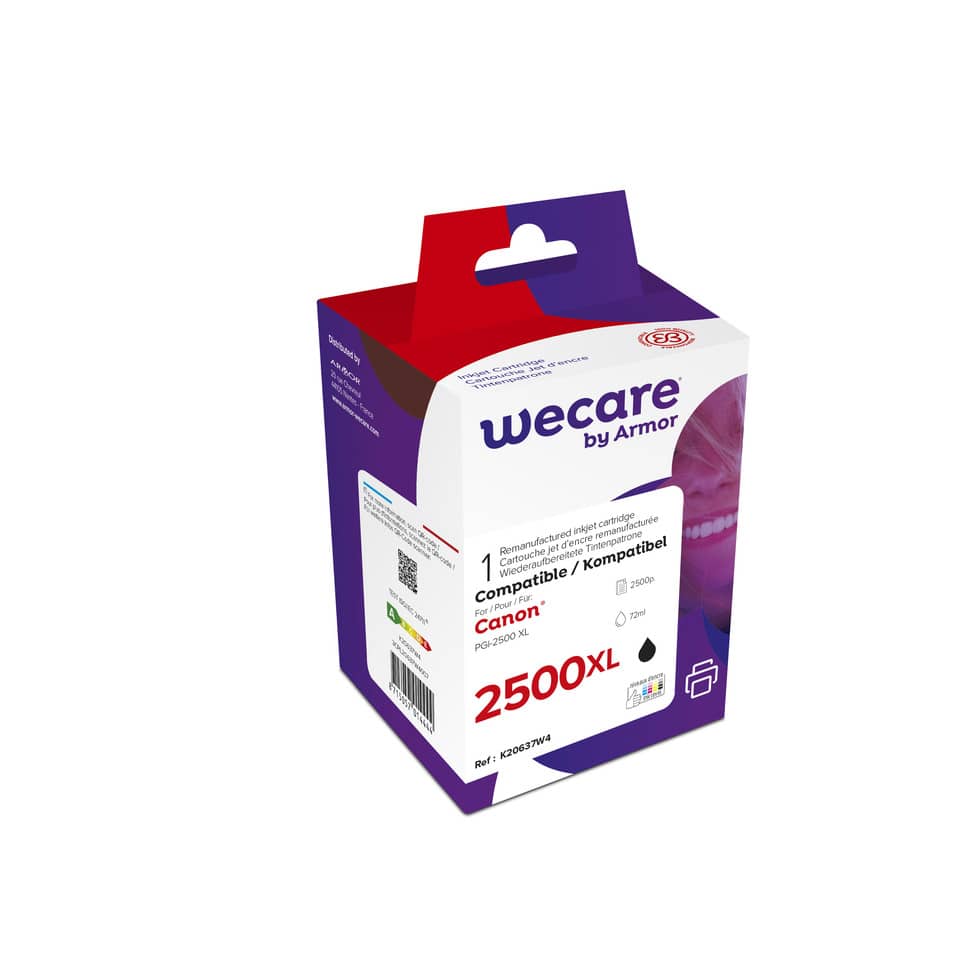 Cartuccia inkjet alta densità WECARE compatibile con Canon 9254B001 - nero K20637W4