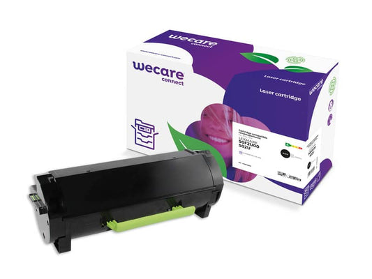 Toner alta resa WECARE compatibile con Lexmark 50F2U00 - nero K15639W4