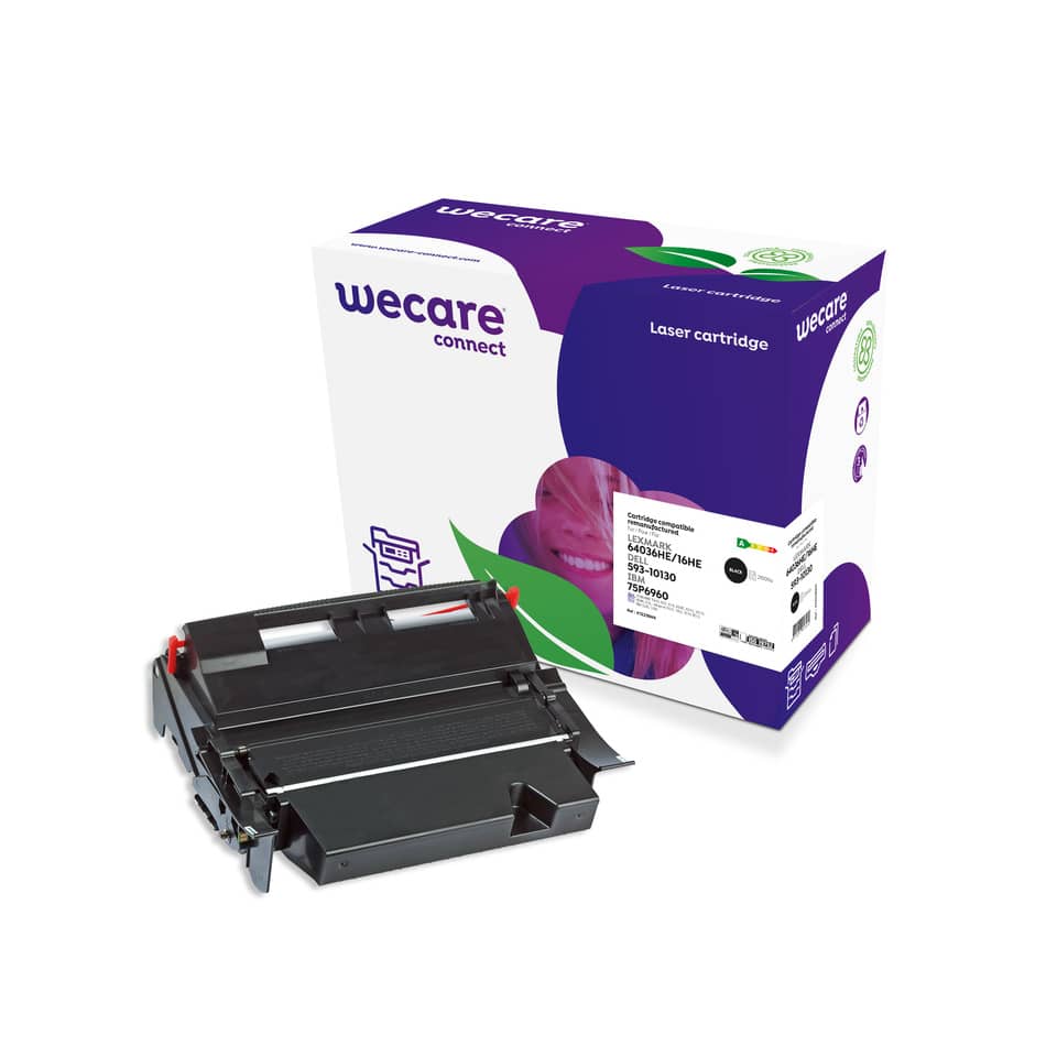 Toner WECARE compatibile con Lexmark 64036HE - nero K12218W4