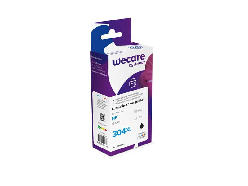 Cartuccia inkjet WECARE compatibile con HP N9K08AE - nero K20641W4