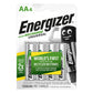 Batterie ricaricabili ENERGIZER Accu Recharge Universal AA conf. da 4 - E301376001