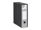 Registratore protocollo Q-Connect con custodia dorso 8 cm grigio 23x33 cm - 0201990/P.GR