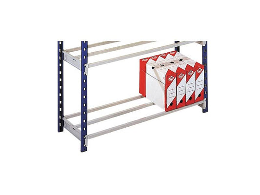 Staffe aggiuntive per scaffalatura Paperflow ad incastro RANG'ECO grigio 35 cm conf. 2 pezzi - K605132