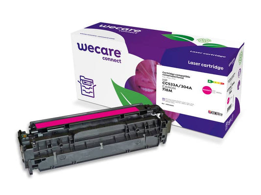 Toner WECARE compatibile con HP CC532A - magenta K15134W4