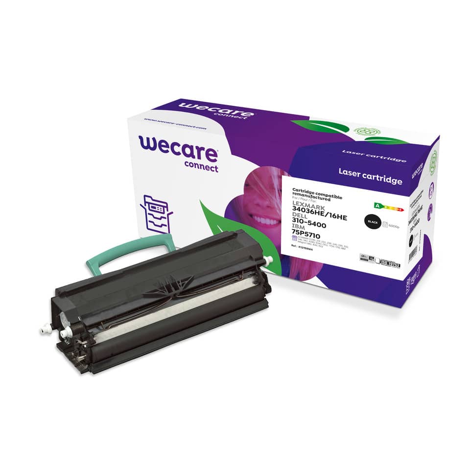 Toner WECARE compatibile con Lexmark 08A0478 - nero K12159W4