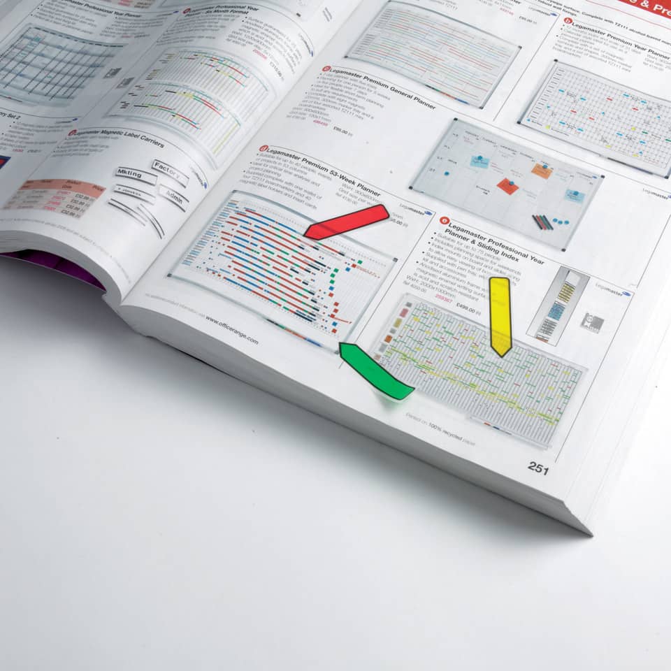 Segnapagina removibili Post-it® Index Mini "Freccia" classici assortiti 4 confezioni da 24 - 684ARR3