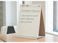 Lavagna da tavolo Post-it® Super Sticky 58,4 cm x 50,8 cm bianco 1 blocco da 20 fogli - 563R