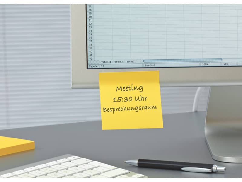 Foglietti Post-it® Super Sticky Note a righe assortiti conf. 3 blocchetti da 70 ff - 675-3SSMX EU