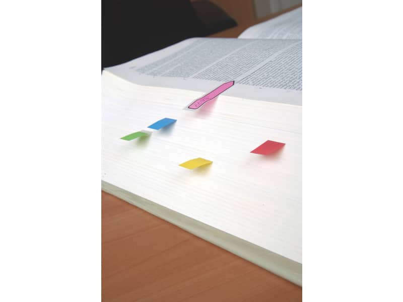 Segnapagina removibili Post-it® Index Mini con dispenser turchese, arancio, lime, rosa  4 conf. da 35 - 683-4ABXEU
