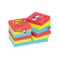 Foglietti riposizionabili Post-it® Super Sticky Bora Bora 47,6x47,6 mm assortiti conf. 12 blocc. da 90 ff - 622-12SS-JP
