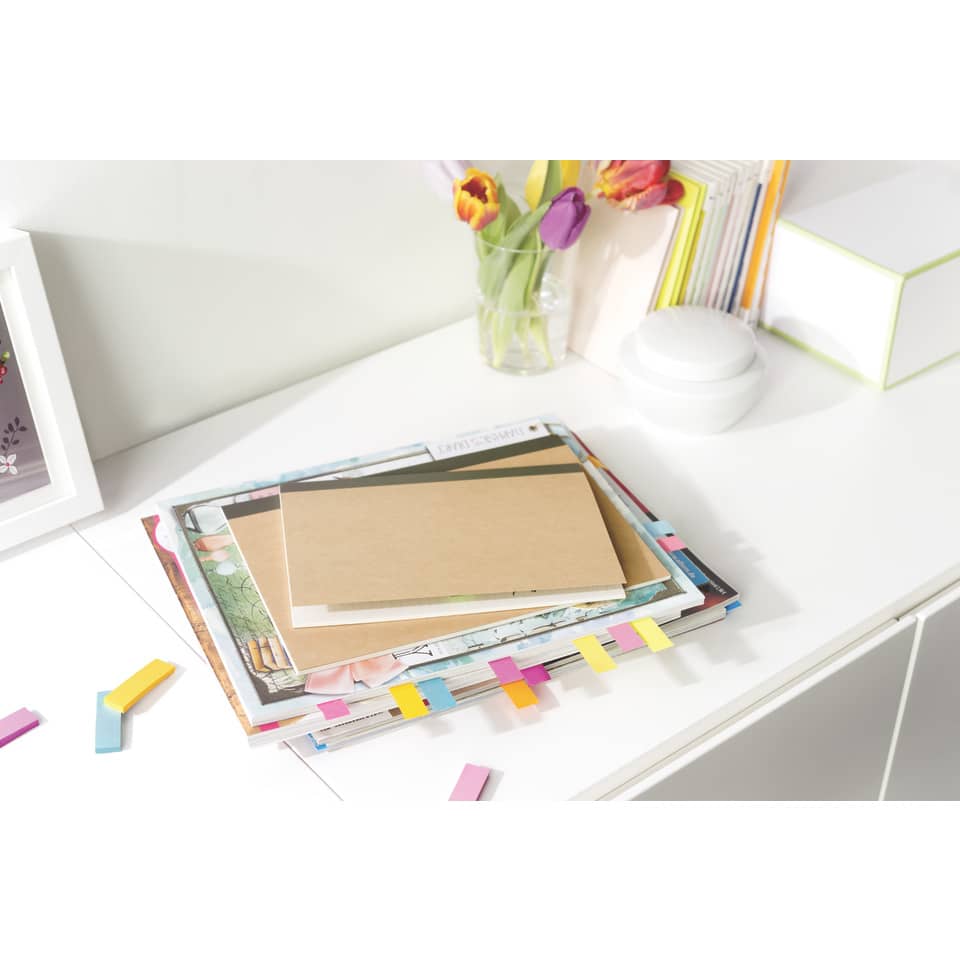 Segnapagina removibili in carta Post-it® Notes Markers Capetown 4 blocchetti assortiti Conf. da 4x50 - 670-4CA-EU