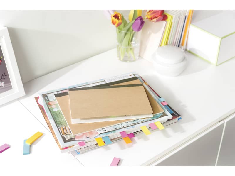 Segnapagina removibili in carta Post-it® Notes Markers Capetown 4 blocchetti assortiti Conf. da 4x50 - 670-4CA-EU