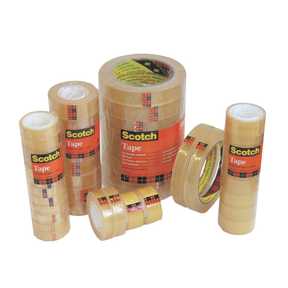 Nastro adesivo Scotch® 508 15 mm x 33 m trasparente torre da 10 rotoli 508-1533S