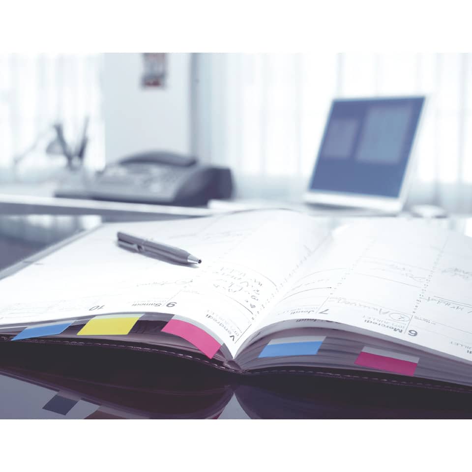Segnapagina removibili Post-it® Index Medium con dispenser lilla 50 segnapagina - 680-8