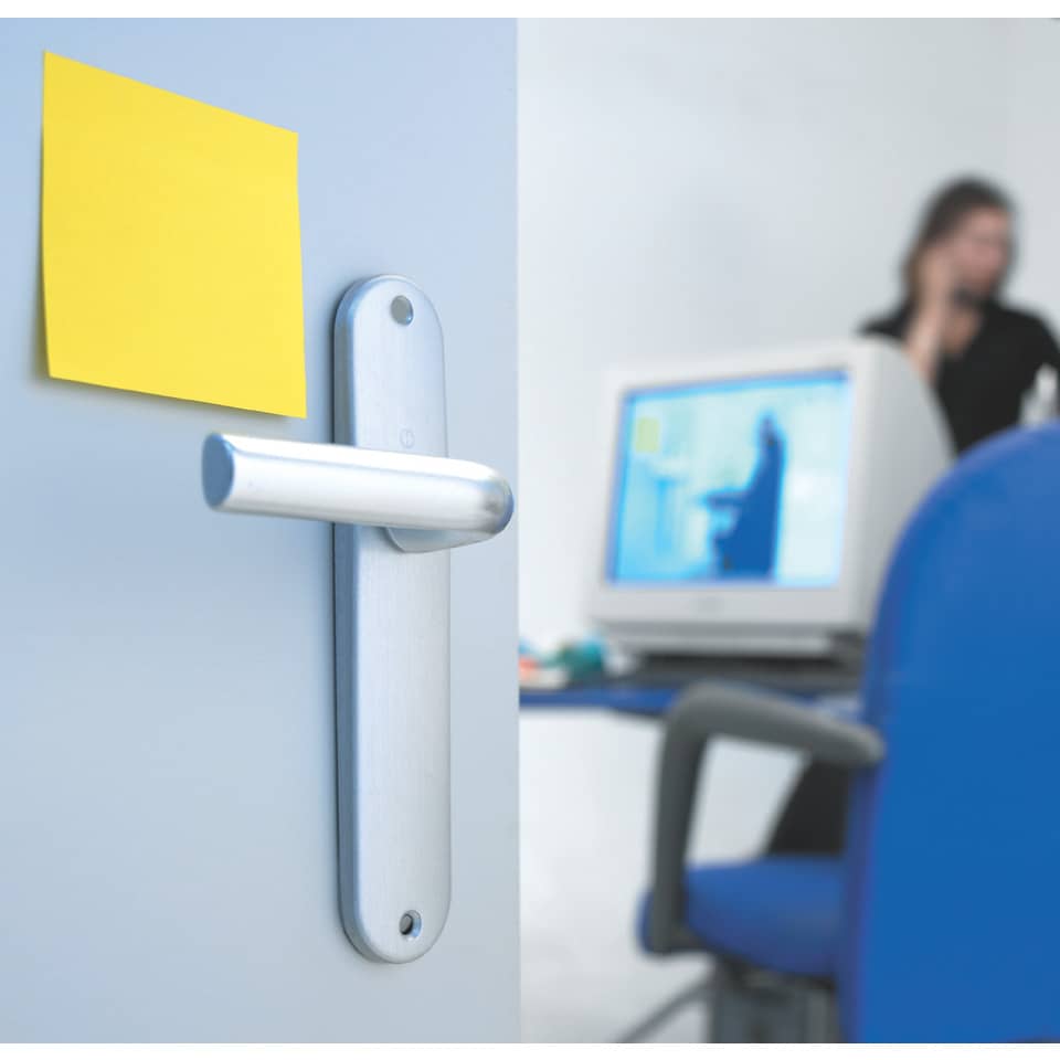 Foglietti Post-it® Super Sticky Notes 76x76 mm assortiti conf. 12 blocchetti da 90 ff - 654-12SSUC