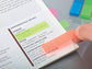 Segnapagina removibili Post-it® Index Mini full color con dispenser fluo assortiti  Confezione da 100 - 683-HF5EU
