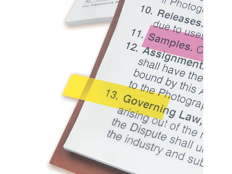 Segnapagina removibili Post-it® Index Mini full color con dispenser fluo assortiti  Confezione da 100 - 683-HF5EU