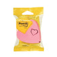 Foglietti riposizionabili colorati Post-it® Notes cubo sagomato cuore 250 ff - 2007H