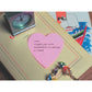 Foglietti riposizionabili colorati Post-it® Notes cubo sagomato cuore 250 ff - 2007H