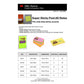 Foglietti riposizionabili Post-it® Super Sticky Notes a righe assortiti conf. 6 blocchetti da 90 ff - 675-6SSUC