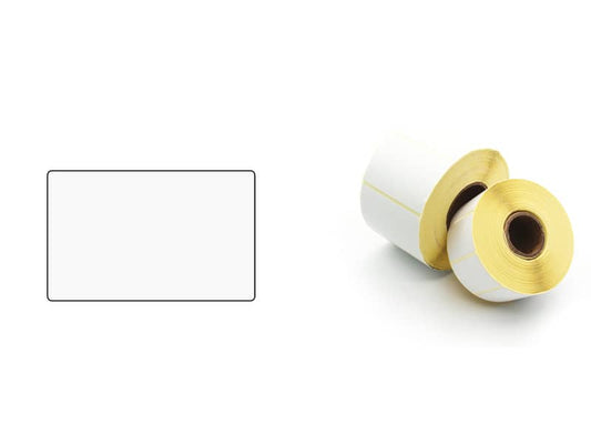 Etichette ad. in rotoli per stampanti trasf. termico diretto Printex 50x100 mm bianco permanente 500 pezzi - ETE50100