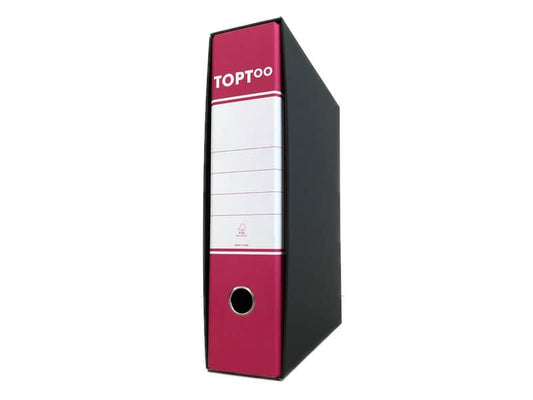 Registratore protocollo TOPToo con custodia dorso 8 cm magenta 23x33 cm - RMP8MG