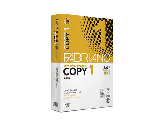 Carta per fotocopie A4 Fabriano COPY 1 80 g/m² Risma da 500 fogli - 42021297