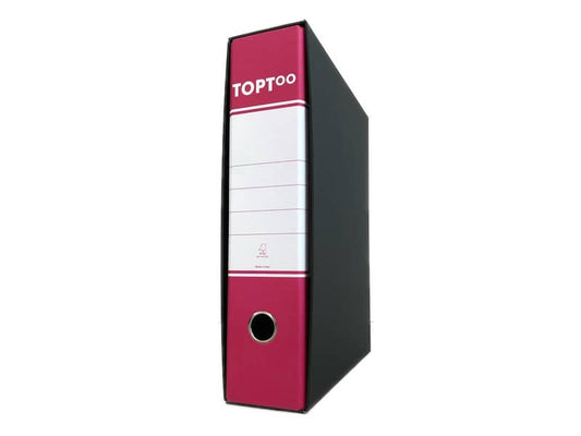 Registratore commerciale TOPToo con custodia dorso 8 cm magenta 23x30 cm - RMU8MG