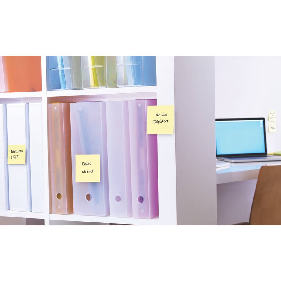 Foglietti Post-it® Super Sticky Note a righe assortiti conf. 3 blocchetti da 70 ff - 675-3SSMX EU