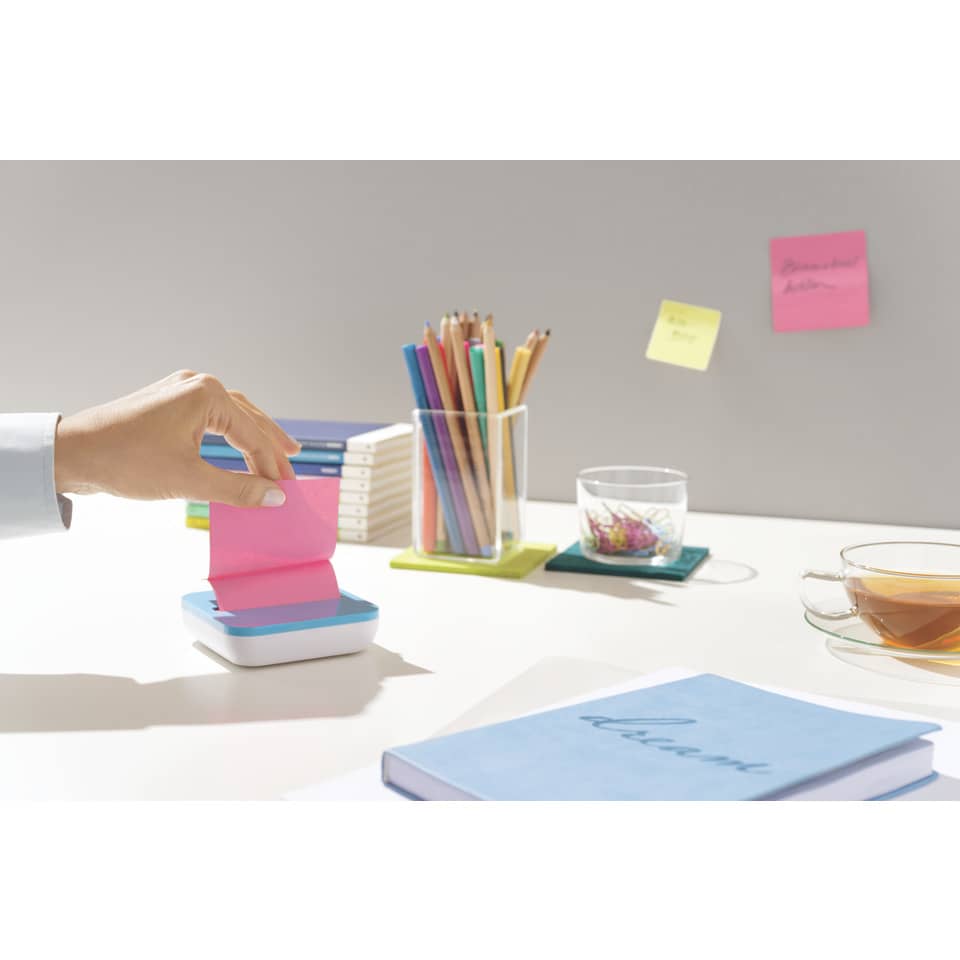 Foglietti riposizionabili Post-it® Super Sticky Notes 47.6x47.6 mm Giallo Canary™ blocchetto 90 ff - 622-12SSCY-EU