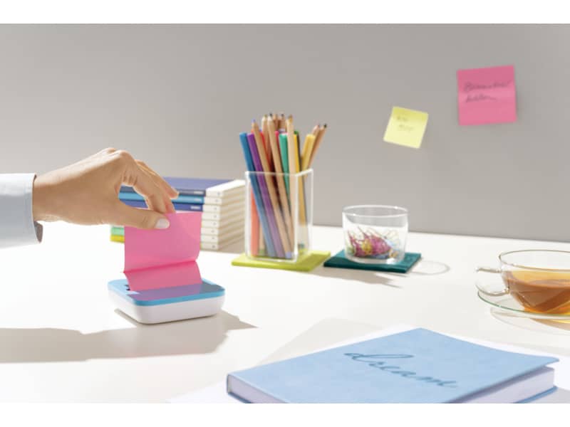 Foglietti riposizionabili Post-it® Super Sticky Notes 47.6x47.6 mm Giallo Canary™ blocchetto 90 ff - 622-12SSCY-EU