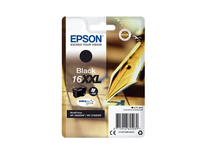 Cartuccia inkjet Penna e Cruciverba 16XXL Epson nero C13T16814012
