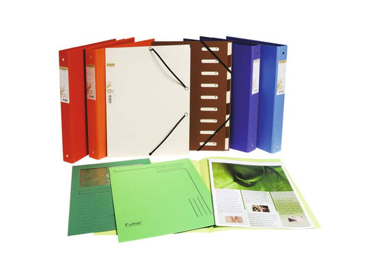 Cartelline con finestra Exacompta Forever® A4 cartoncino 120 g/m² verde chiaro conf. da 100 - 50107E