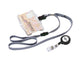 Portabadge rigido Durable 85x54 mm con clip di sicurezza orientabile trasparente Conf. 25 pezzi - 811819