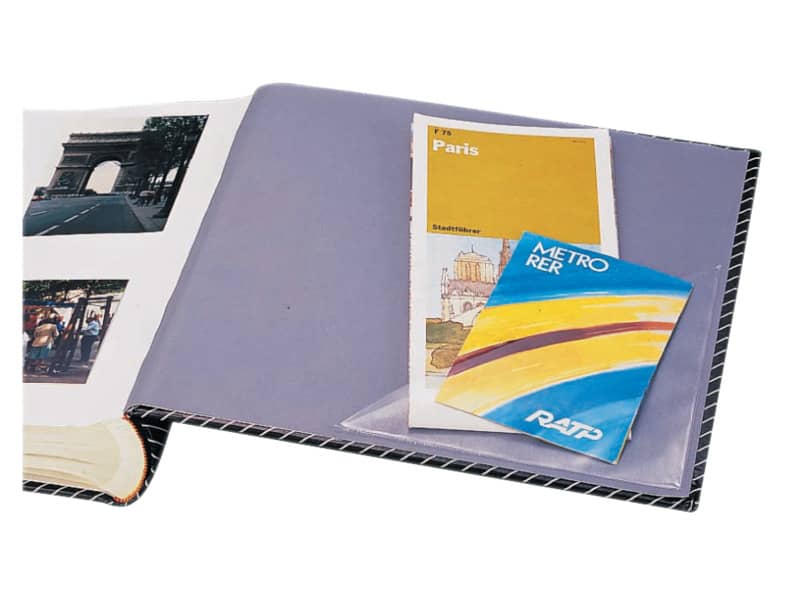 Tasche adesive DURABLE CORNERFIX® triangolari polipropilene trasparente 75x75mm  conf. 100 - 828119