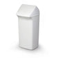 Set contenitore portarifiuti + coperchio DURABLE DURABIN FLIP 40 polietilene bianco - 1809798010