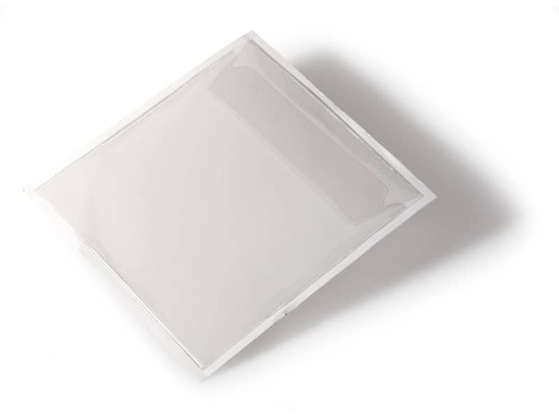 Buste adesive DURABLE POCKETFIX® CD/DVD trasparente 127x127mm conf. 100 - 828019